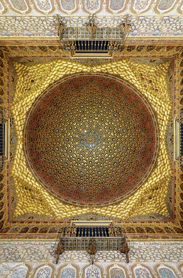 Alcazar Dome Seville Photograph by Weston Westmoreland
