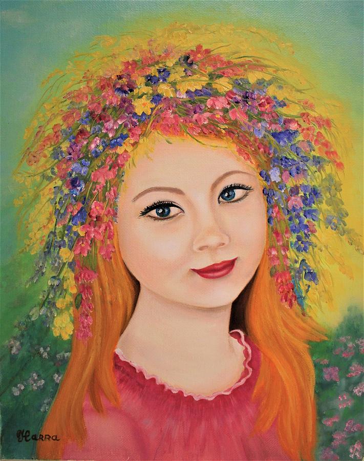 Aleksandra Painting by Tanya Harr