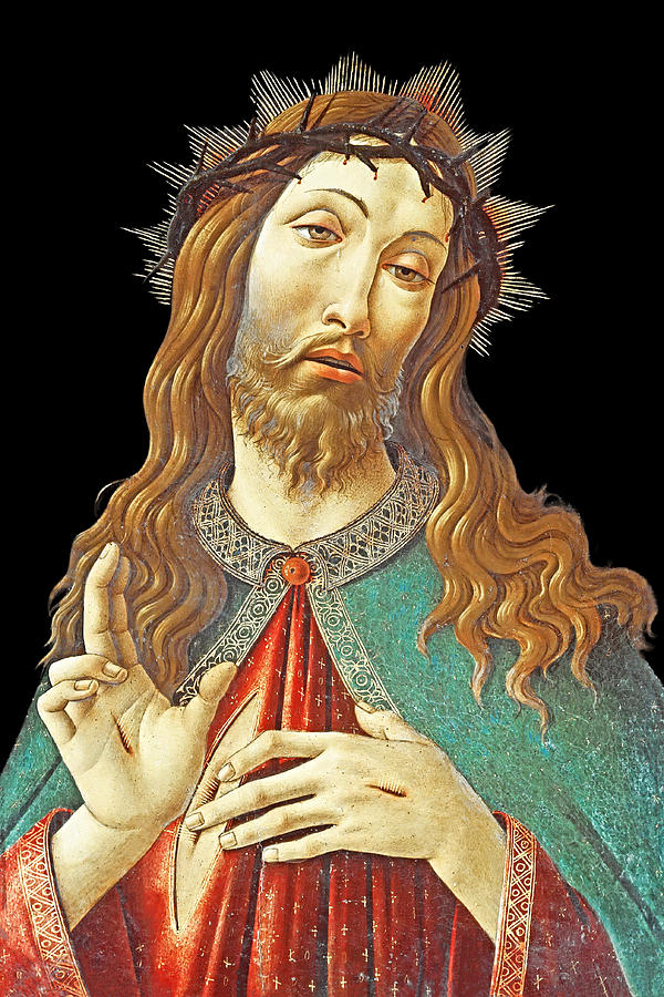Alessandro Botticelli Christ Crowned with Thorns in 1500 Photograph by Munir Alawi
