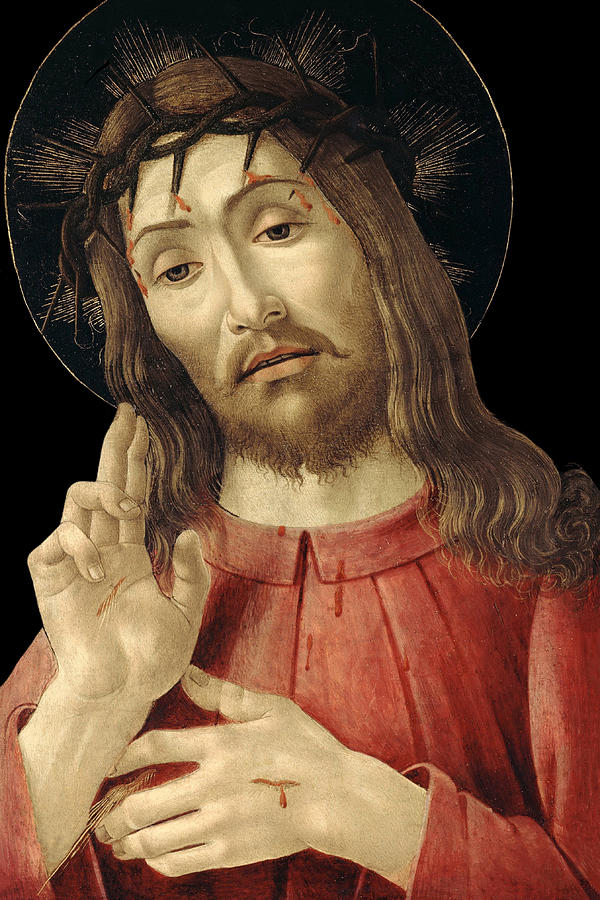 Alessandro Botticelli The Resurrected Christ in 1480 Photograph by Munir Alawi