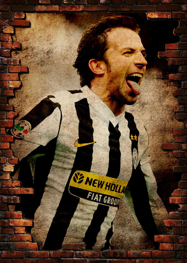 Alessandro Del Piero Poster Denis Siggers Tapestry - Textile by ...