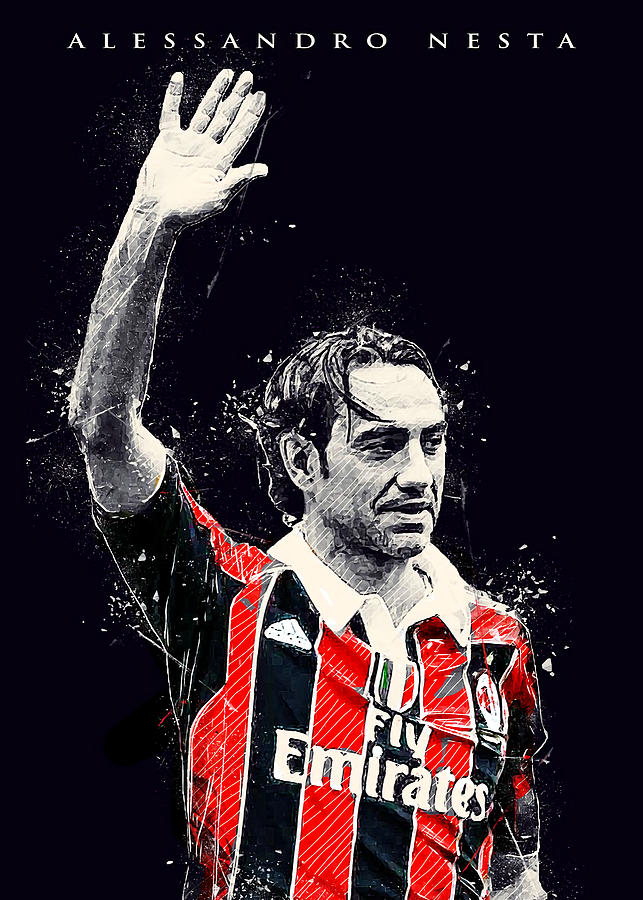 Alessandro Nesta Poster The Sulung Tapestry - Textile by James Jason ...