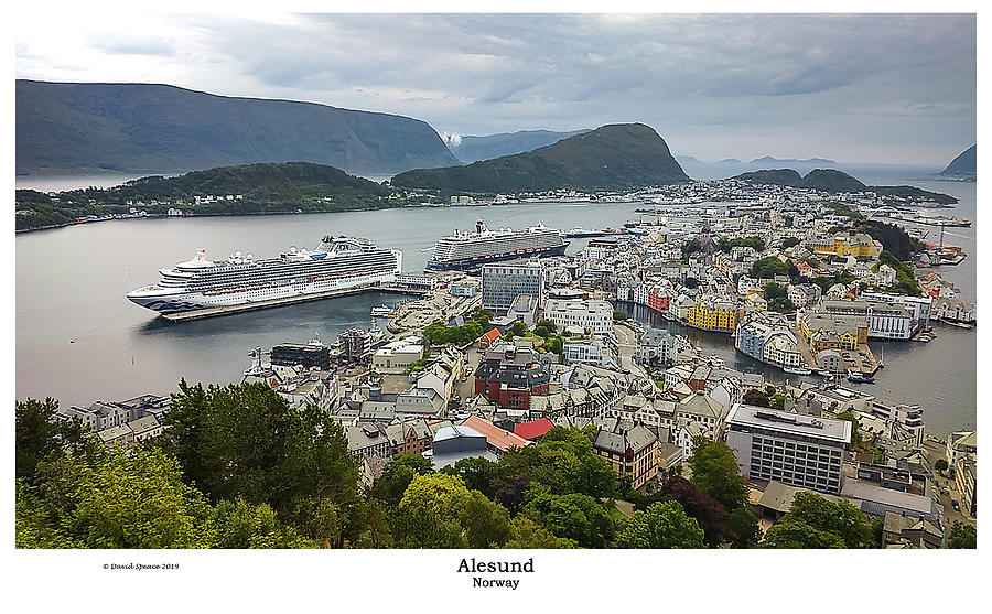 Alesund Norway Photograph by David Speace