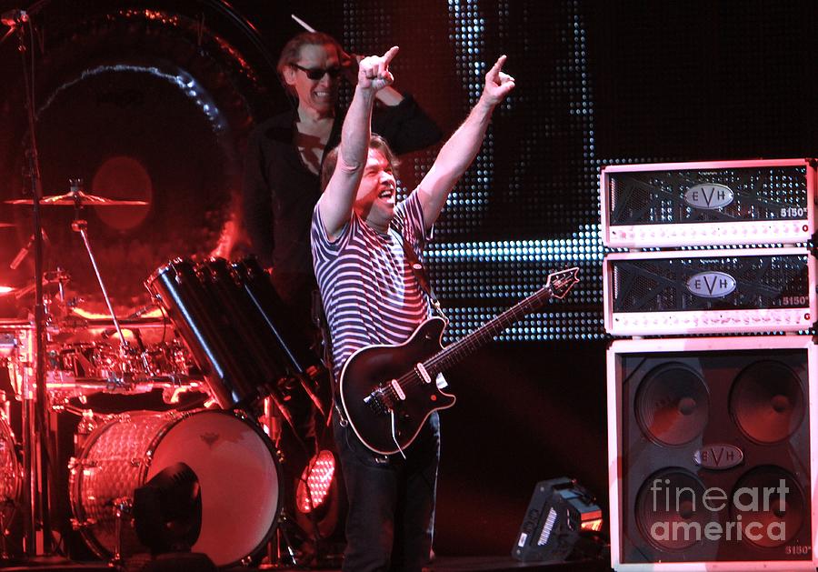 Alex and Eddie Van Halen Photograph by Concert Photos - Fine Art America