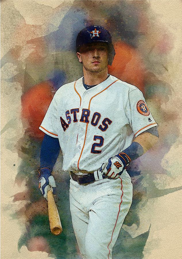 Alex Bregman Digital Art by Abelardo James | Fine Art America