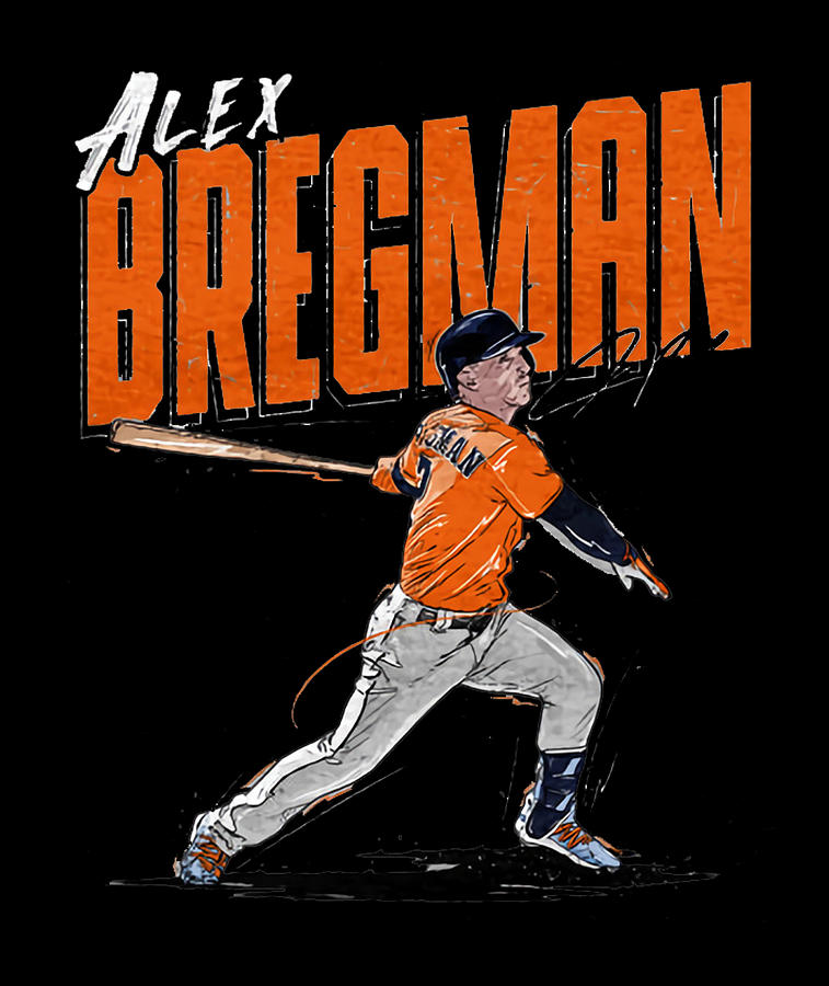 Alex Bregman Chisel Digital Art By Kelvin Kent Fine Art America