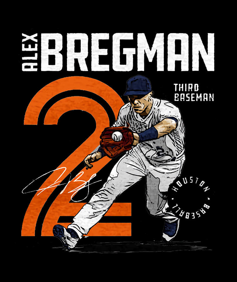 Alex Bregman Inline Digital Art By Kelvin Kent Fine Art America