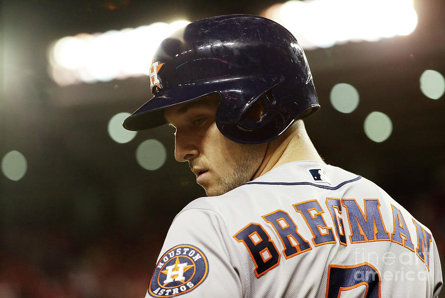 Alex Bregman Photograph by Patrick Smith Alex Bregman Photograph by Patrick Smith