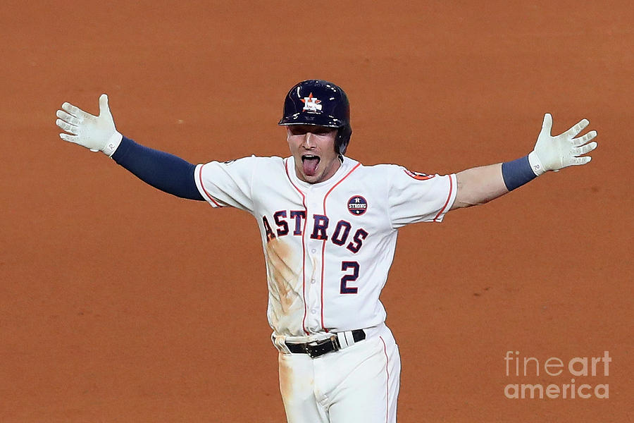 Alex Bregman Photograph by Tom Pennington