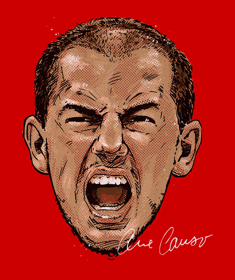 Alex Caruso Scream Digital Art By Kelvin Kent Pixels