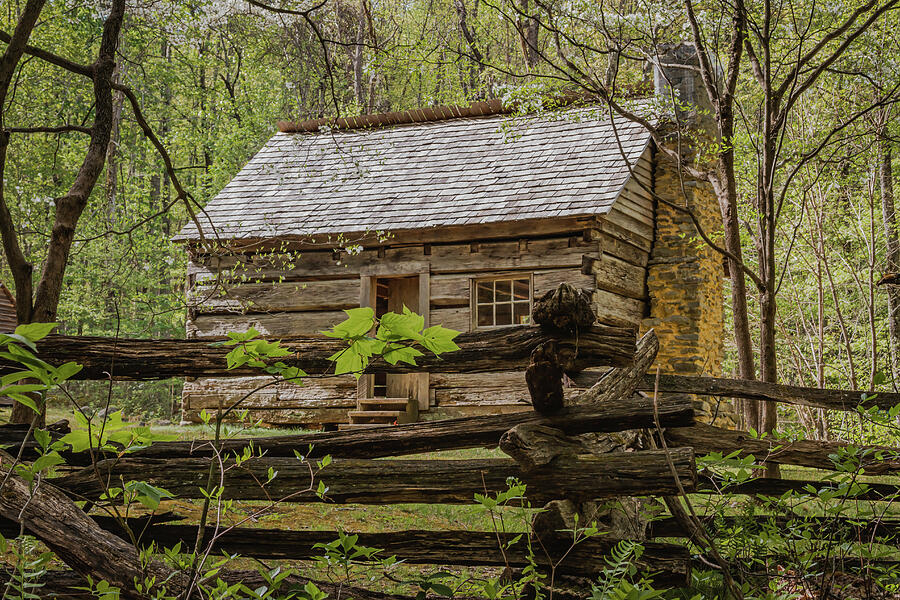 Alex Cole Cabin in the Great Smokey Mountain National Park Photograph ...