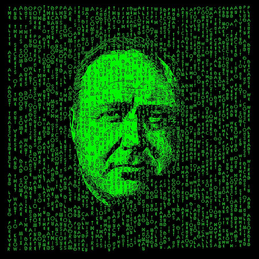 Alex Jones Digital Art By Thomas Carrigan