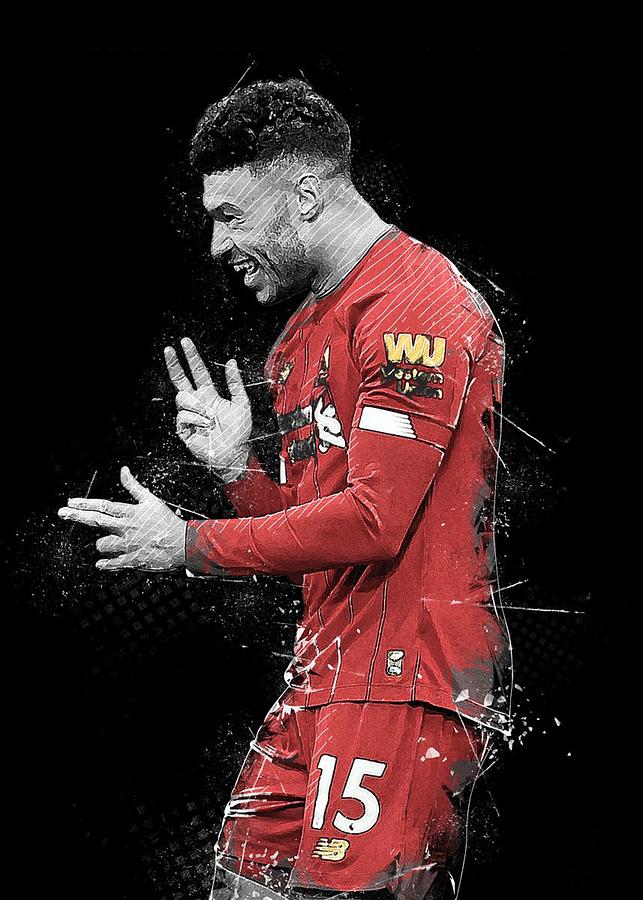 Alex Oxlade Chamberlain Digital Art by Witri Sofi - Fine Art America