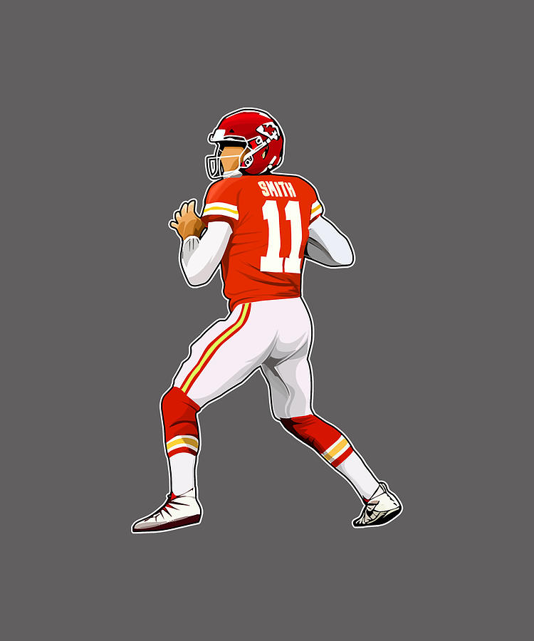 Alex Smith 11 Drop Back Digital Art by Kha Dieu Vuong - Fine Art America