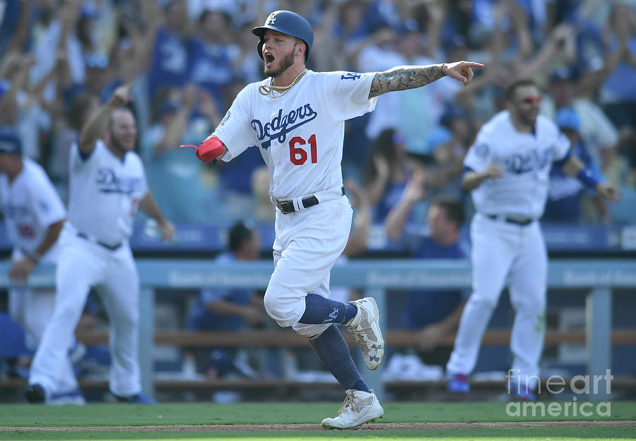 Alex Verdugo And Matt Kemp Photograph by John Mccoy Alex Verdugo And Matt Kemp Photograph by John Mccoy