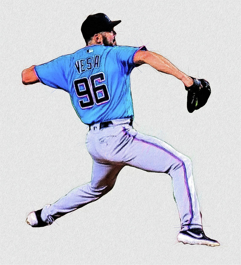 Alex Vesia - LH Relief P - Las Angeles Dodgers by Bob Smerecki
