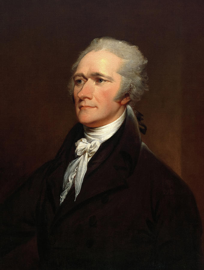 Alexander Hamilton 1806 Painting By John Trumbull Fine Art America