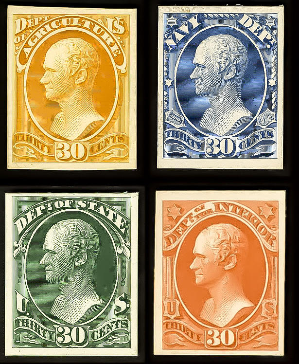 Alexander Hamilton Pop Art Stamps Mixed Media by Eileen Backman