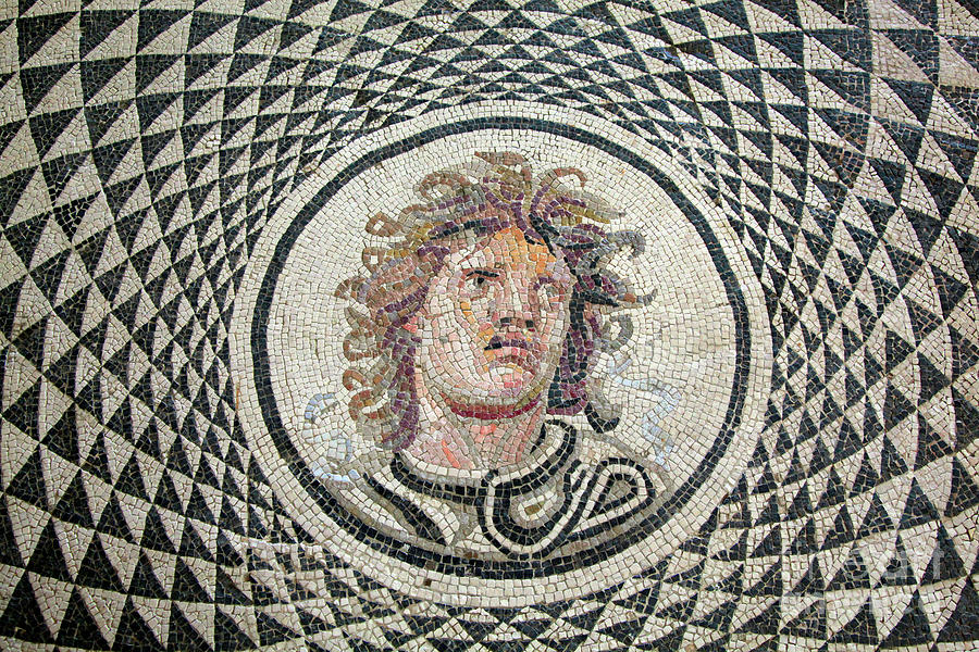 Alexander in Mosaic Floor 2021 Photograph by Dean Triolo