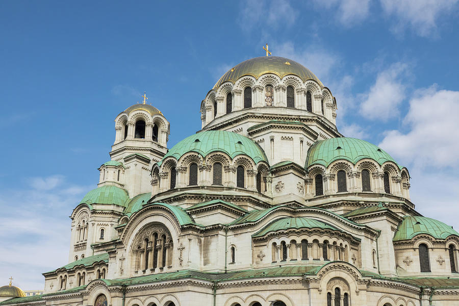 Alexander Nevsky Cathedral In Sofia, Bulgaria Photograph