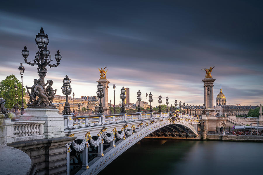 Alexandre III Bridge Photograph by Pouteau Sebastien - Fine Art America