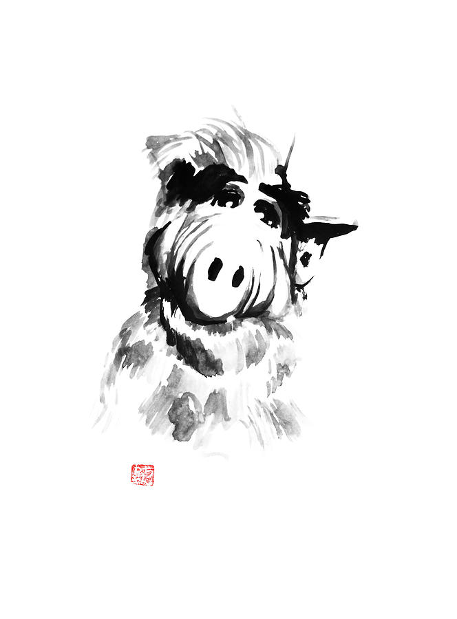 Alf Painting - alf by Pechane Sumie