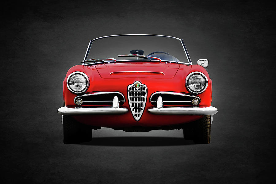 Car Photograph - Alfa Giulia Spider by Mark Rogan