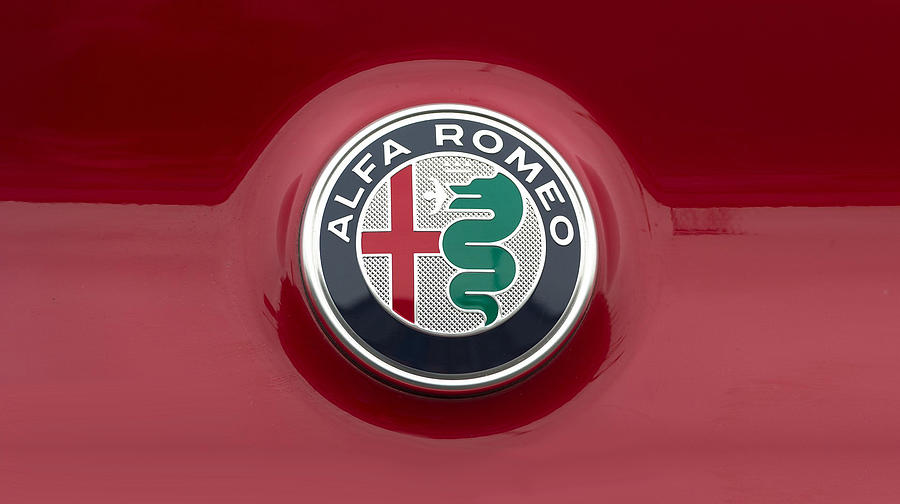 Alfa Romeo Logo Digital Art by Freeman Sandell - Pixels