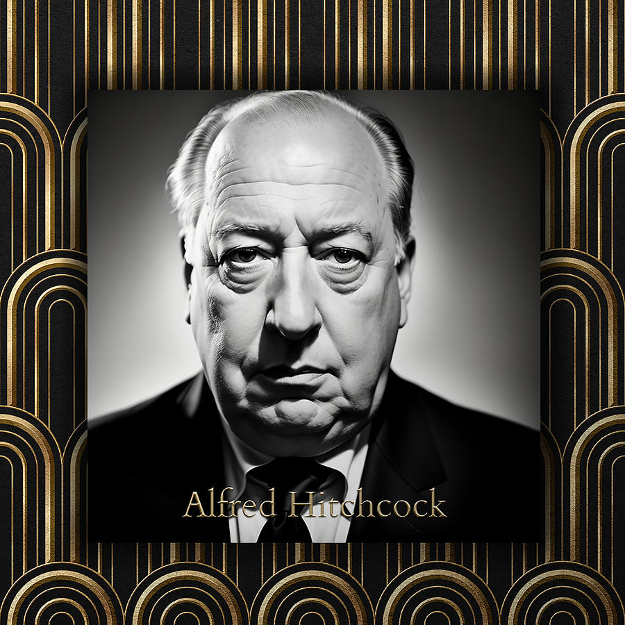 Alfred Hitchcock Photograph by Don CLAI