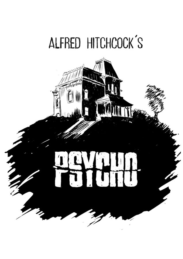 Alfred Hitchcocks Psycho By Burro Poster Digital Art By Maria Sanchez 4316