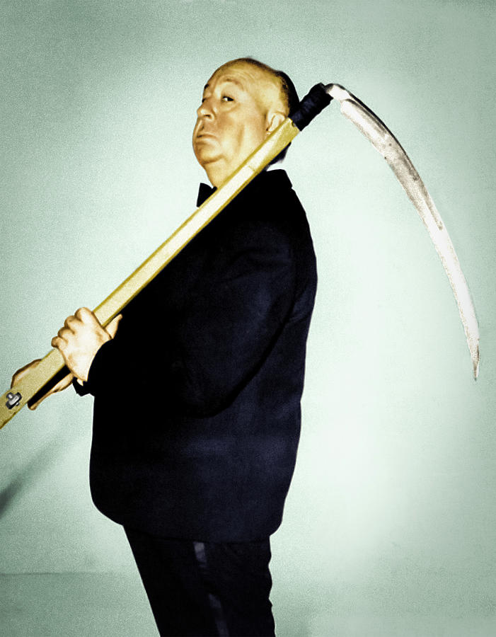 Alfred Hitchcok Photograph by Franchi Torres
