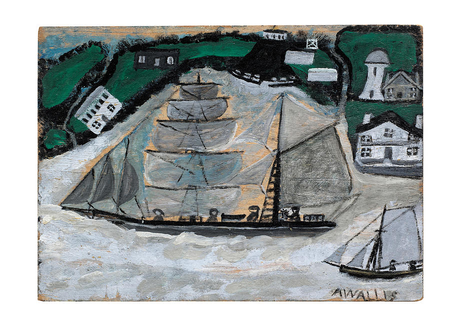 Alfred Wallis  Painting by MotionAge Designs