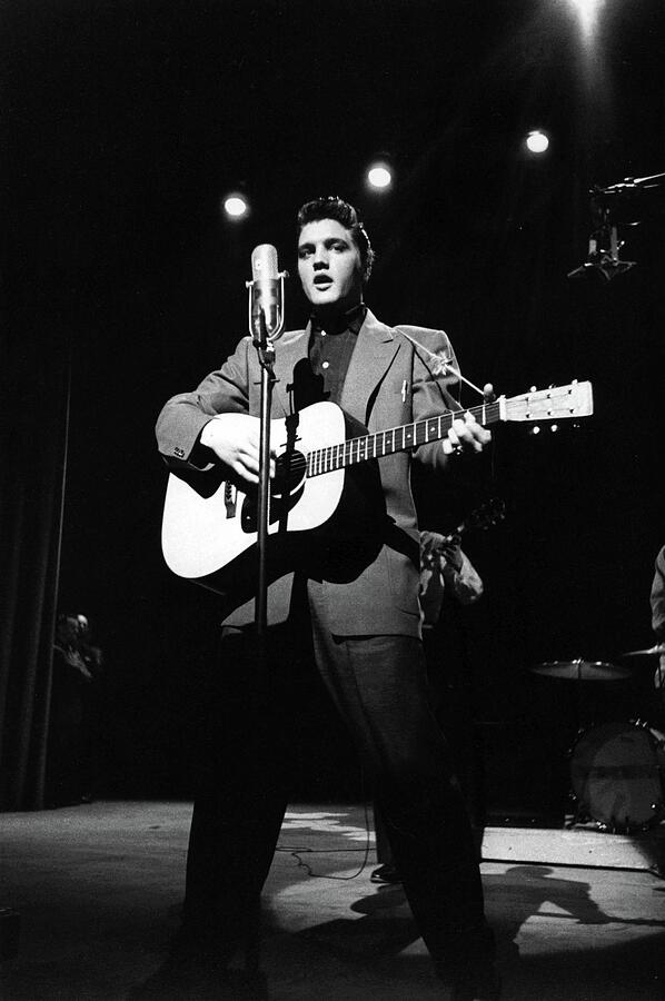 Alfred Wertheimer Elvis Presley Photograph Digital Art by Photography