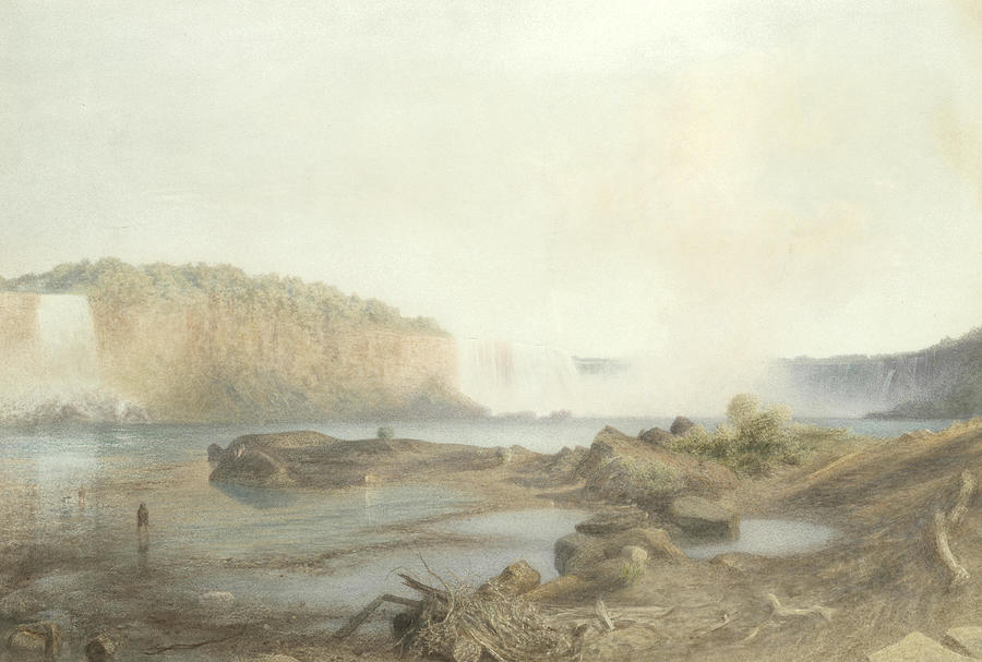 ALFRED WILLIAM HUNT Niagara after the drought Painting by Artistic ...