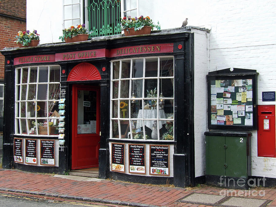 Alfriston Village Store and Post Office - England Photograph by Phil Banks