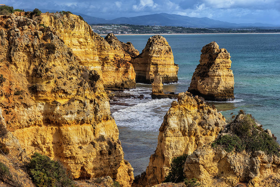 Algarve Coastline From Ponta da Piedade Photograph by Artur Bogacki