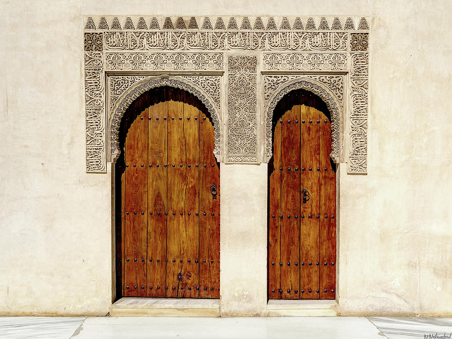 Alhambra Doors 01 Photograph by Weston Westmoreland