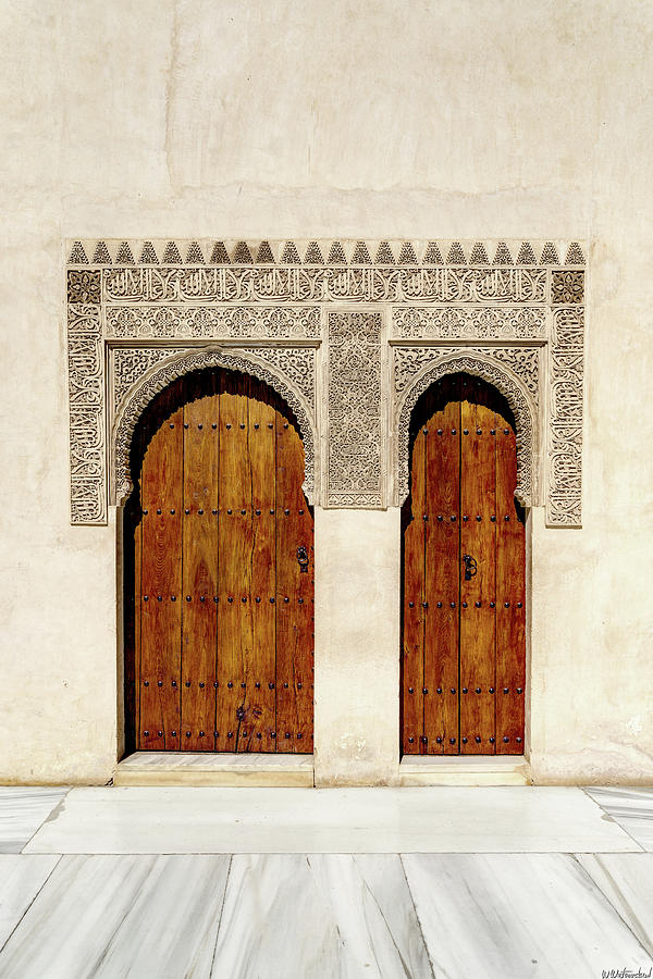 Alhambra Doors 03 Photograph by Weston Westmoreland