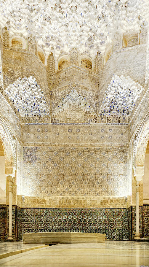 Alhambra Hall of the Abencerrajes Photograph by Weston Westmoreland