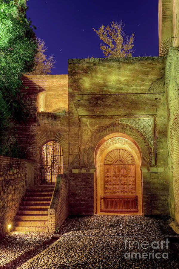 Alhambra - Justice Door Photograph by Juan Carlos Ballesteros