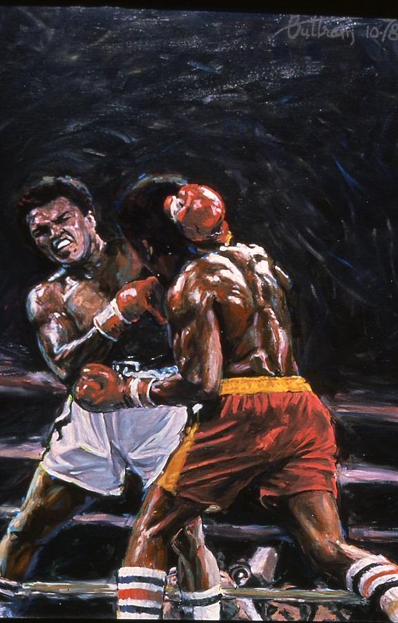 Ali - Spinks Painting by David Buttram