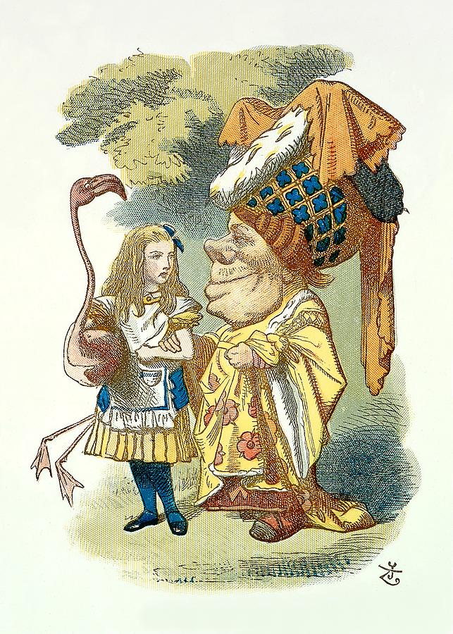 Alice and the Duchess Digital Art by Sir John Tenniel - Fine Art America