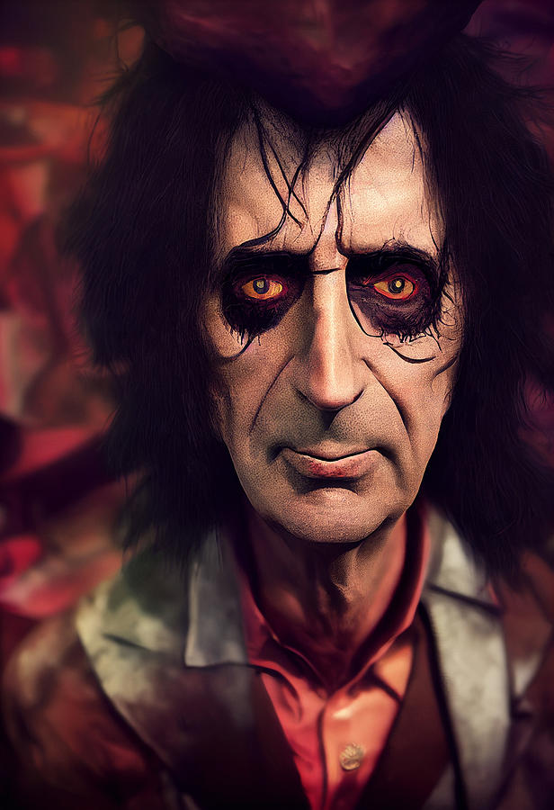Alice Cooper Collection 1 Mixed Media by Marvin Blaine
