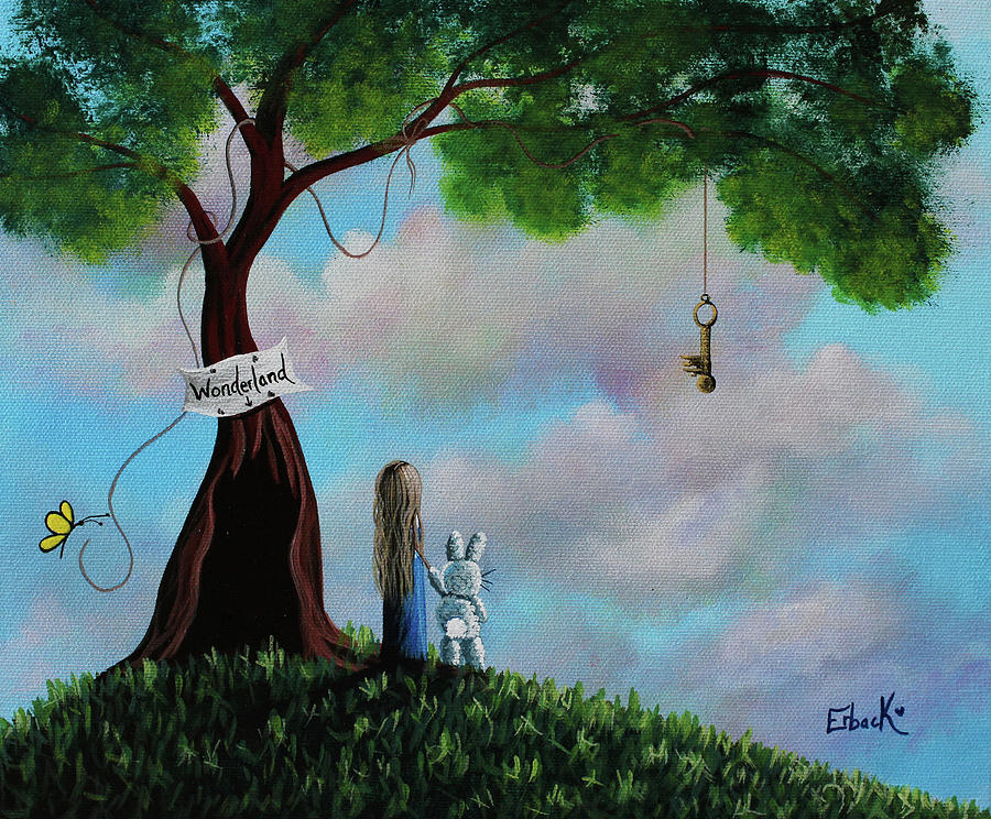 Alice In Wonderland Painting