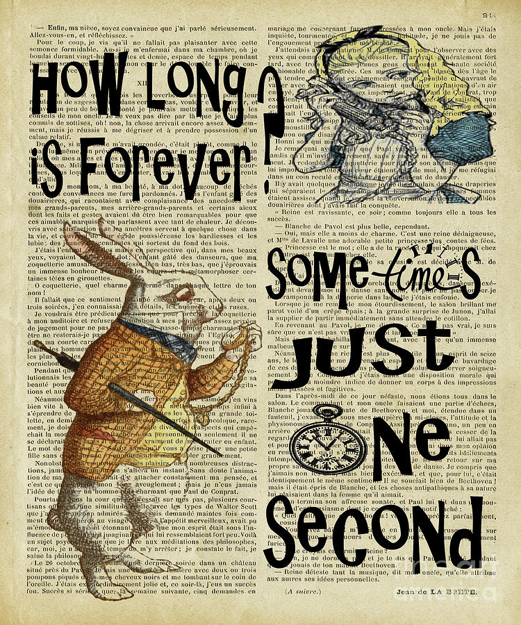 Alice In Wonderland How Long Is Forever Digital Art By Trindira A 8137