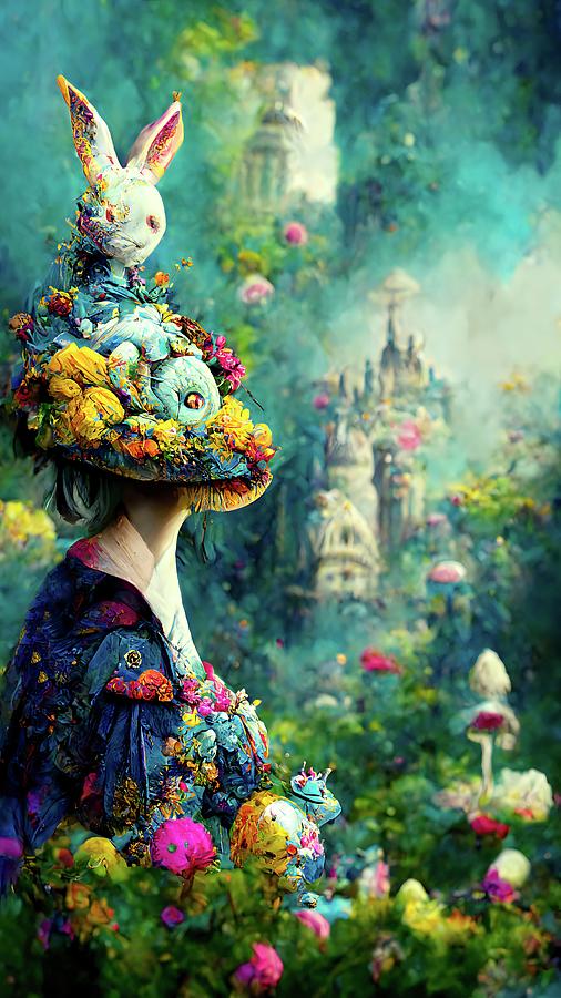 Alice in Wonderland Digital Art by Michael Bruckner | Fine Art America