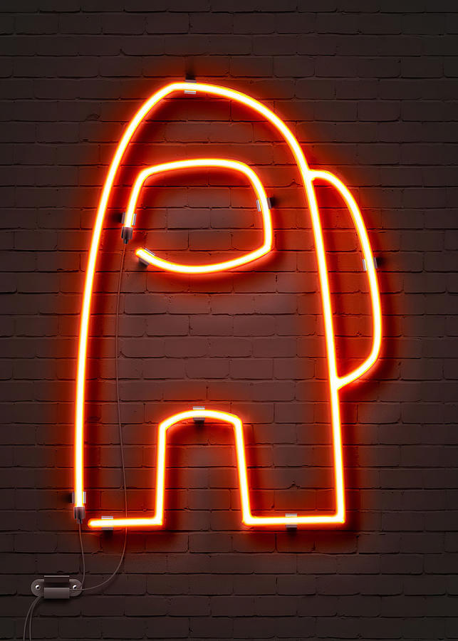 Among Us Neon Sign | stickhealthcare.co.uk