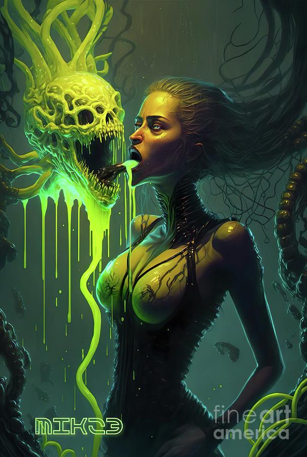 Alien Dentistry Digital Art by Michaela Nastasia Alien Dentistry Digital Art by Michaela Nastasia