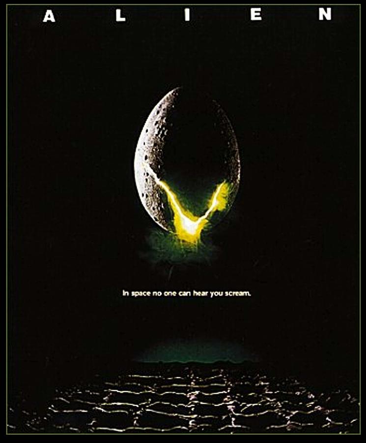 Alien Egg Movie Film Poster Poster Digital Art by Kailani Smith | Pixels