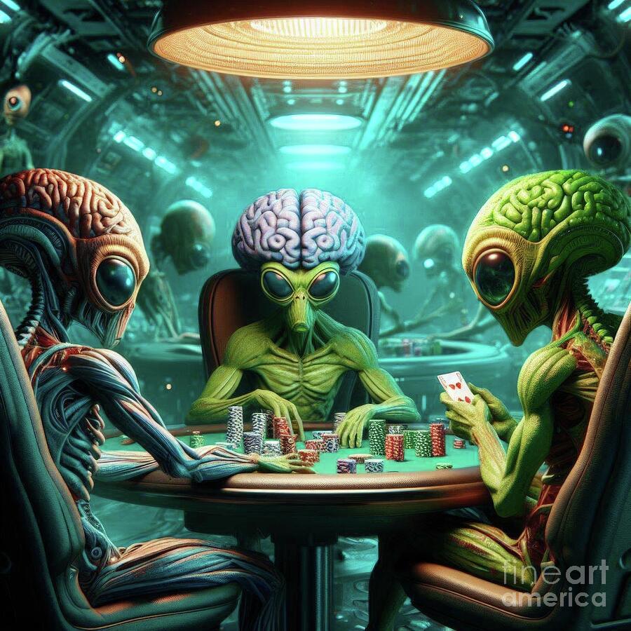 Alien Games GP 3 Digital Art by Bob Christopher - Fine Art America